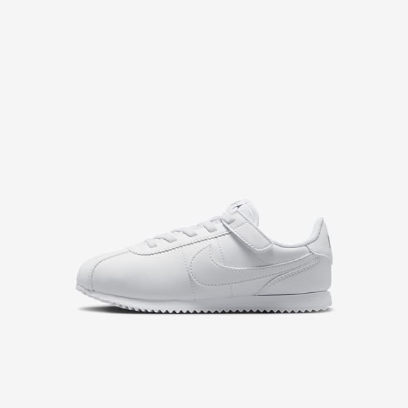 Nike all white cortez sale